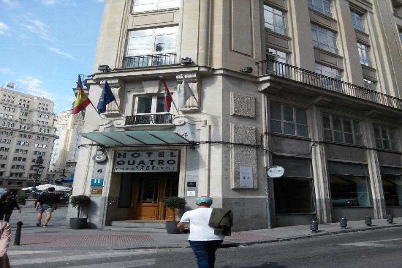 Hotel Quatro Puerta Del Sol Madrid Exterior foto