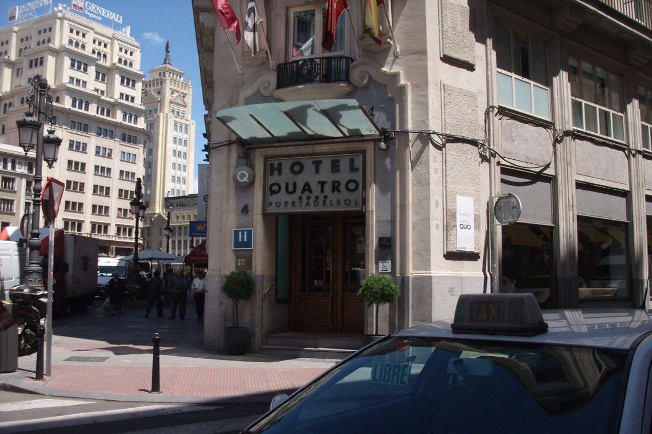 Hotel Quatro Puerta Del Sol Madrid Exterior foto